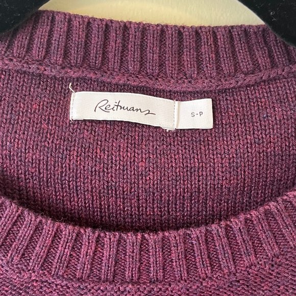Reitmans Purple 3/4 Sleeve Sweater - Picture 4 of 4